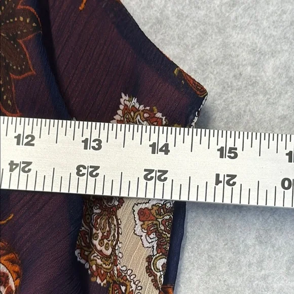 Sweet Storm Asymmetrical High-Low Halter Dress in Brown and Orange - Picture 3 of 8